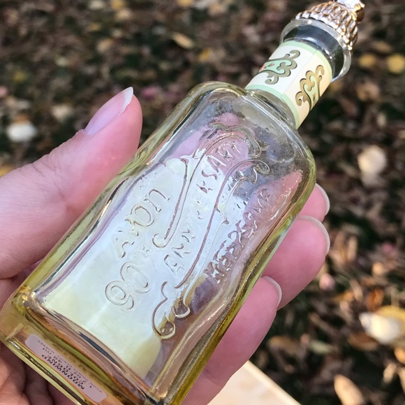 Vintage AVON perfume bottle 1976 anniversary keepsake Moonwind Cologne - Picture 3 of 8